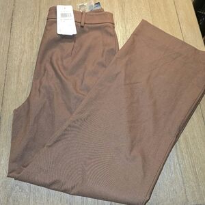 Hallhuber Sz. 10 Brown Twill Pants Nwt